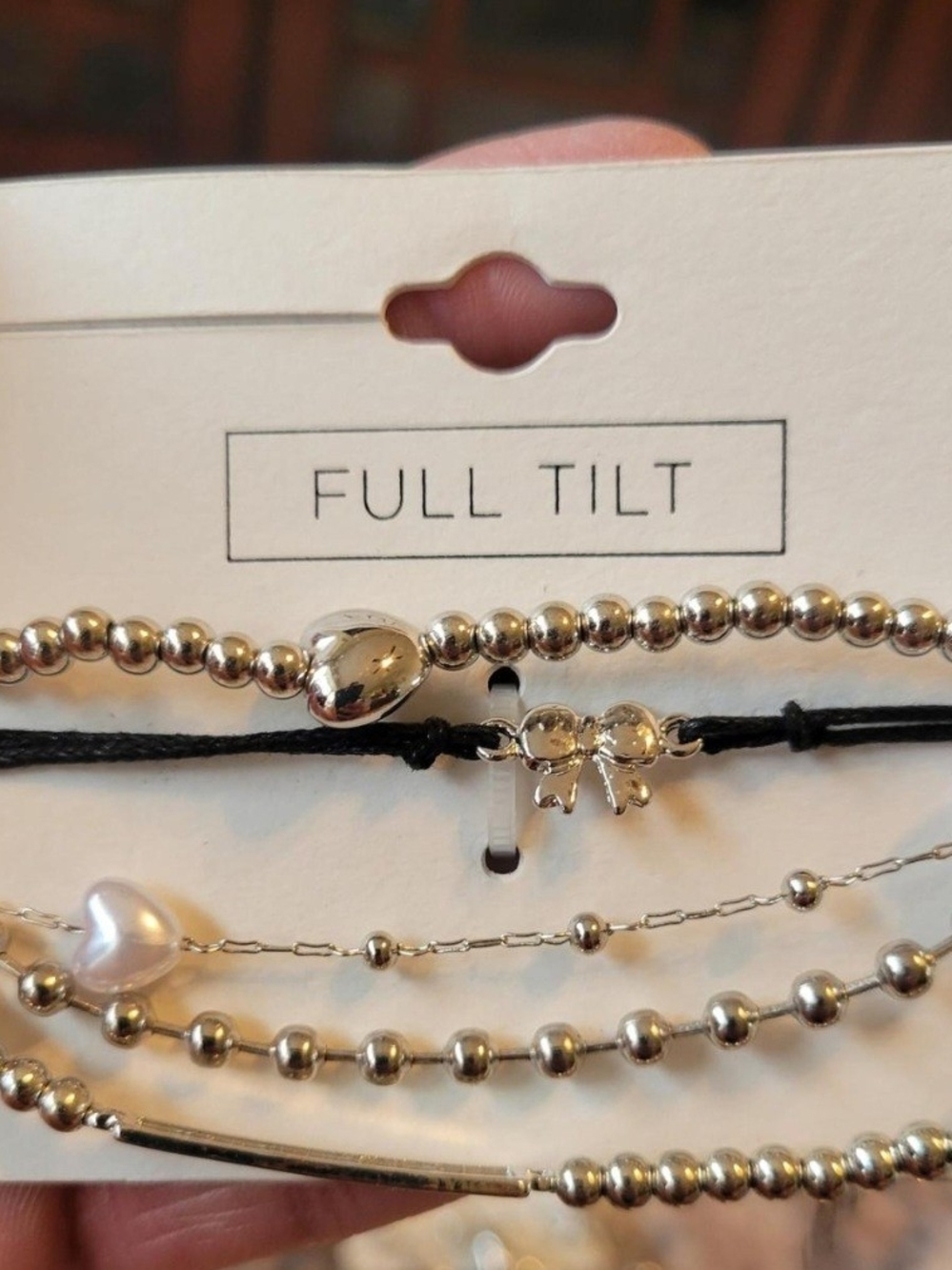🌈5 For $20🌈 Full Tilt Silver Bracelet Set